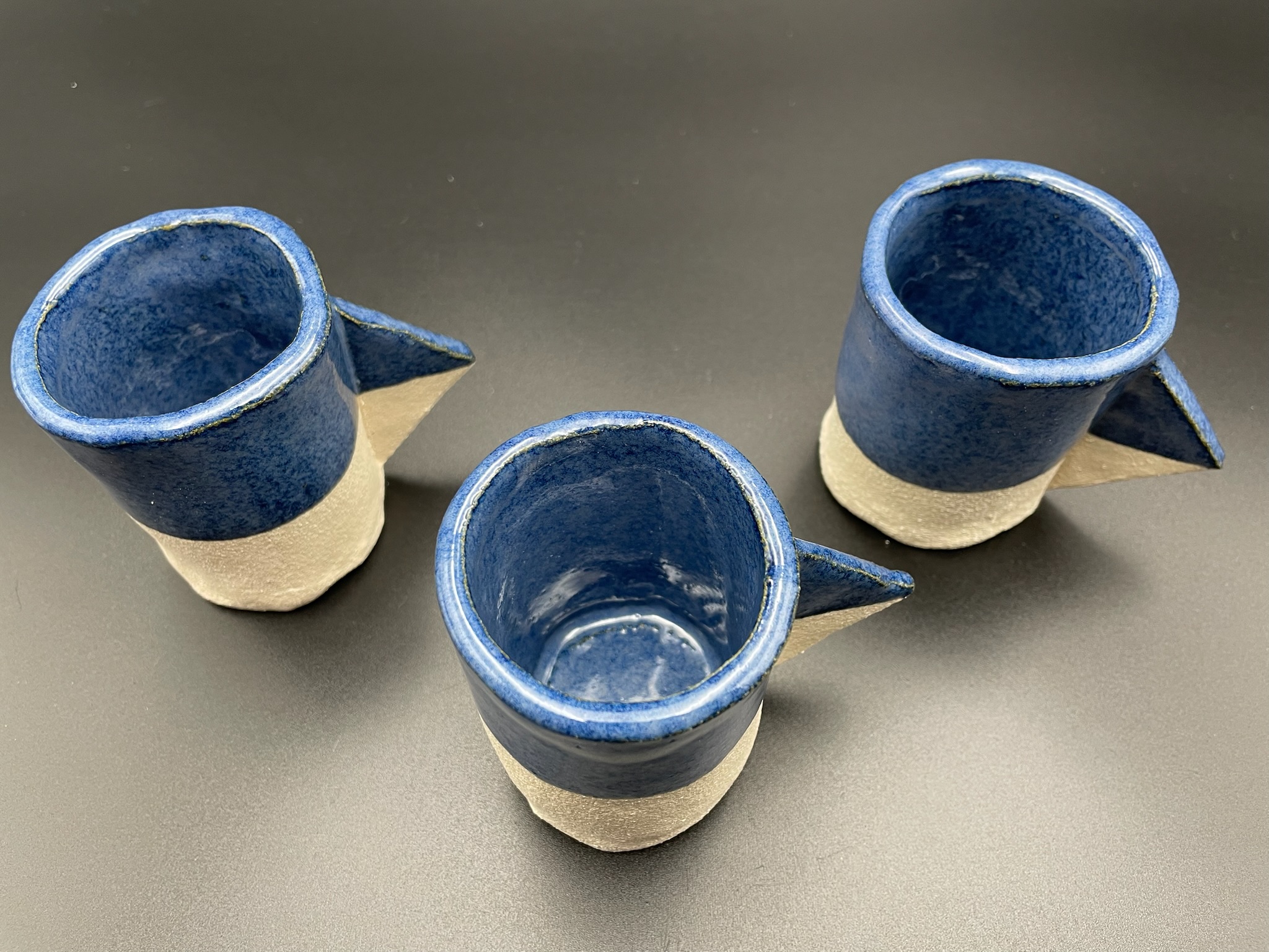 Espresso kop grøn på mørkt ler - Billede 4