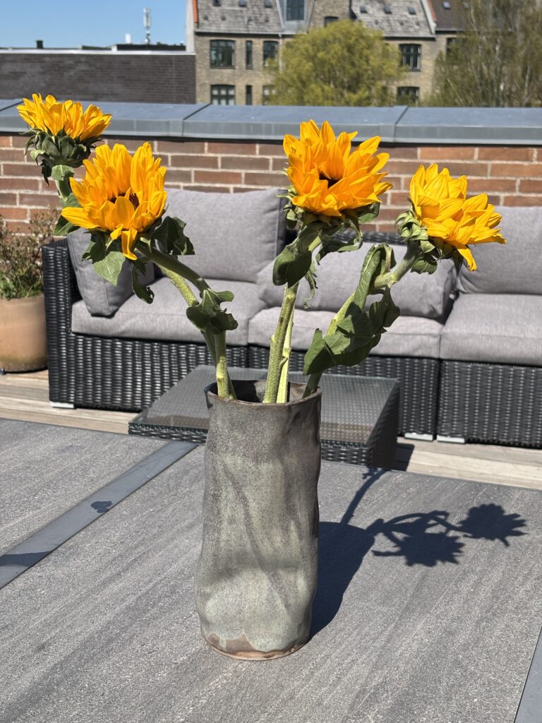 Stor unika vase