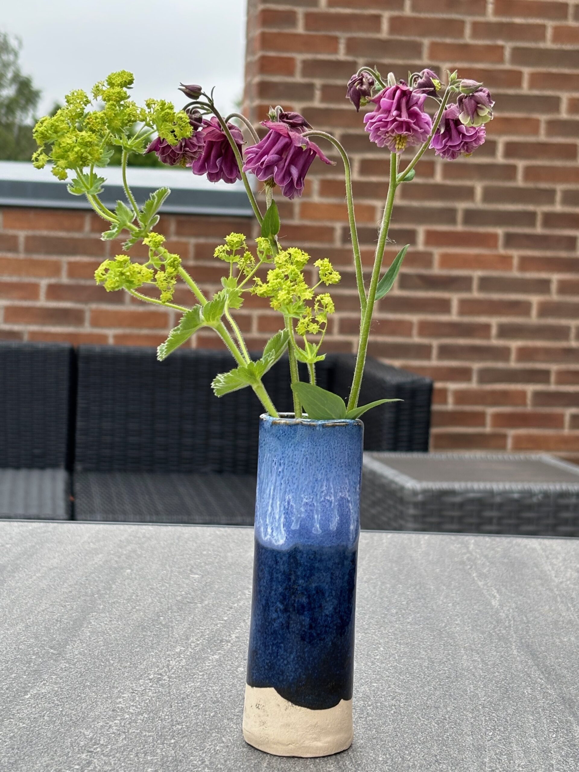 Havskum mellem vase - lyst ler - Billede 2